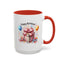 Birthday Mug - Happy Birthday Pink Ribbon Present