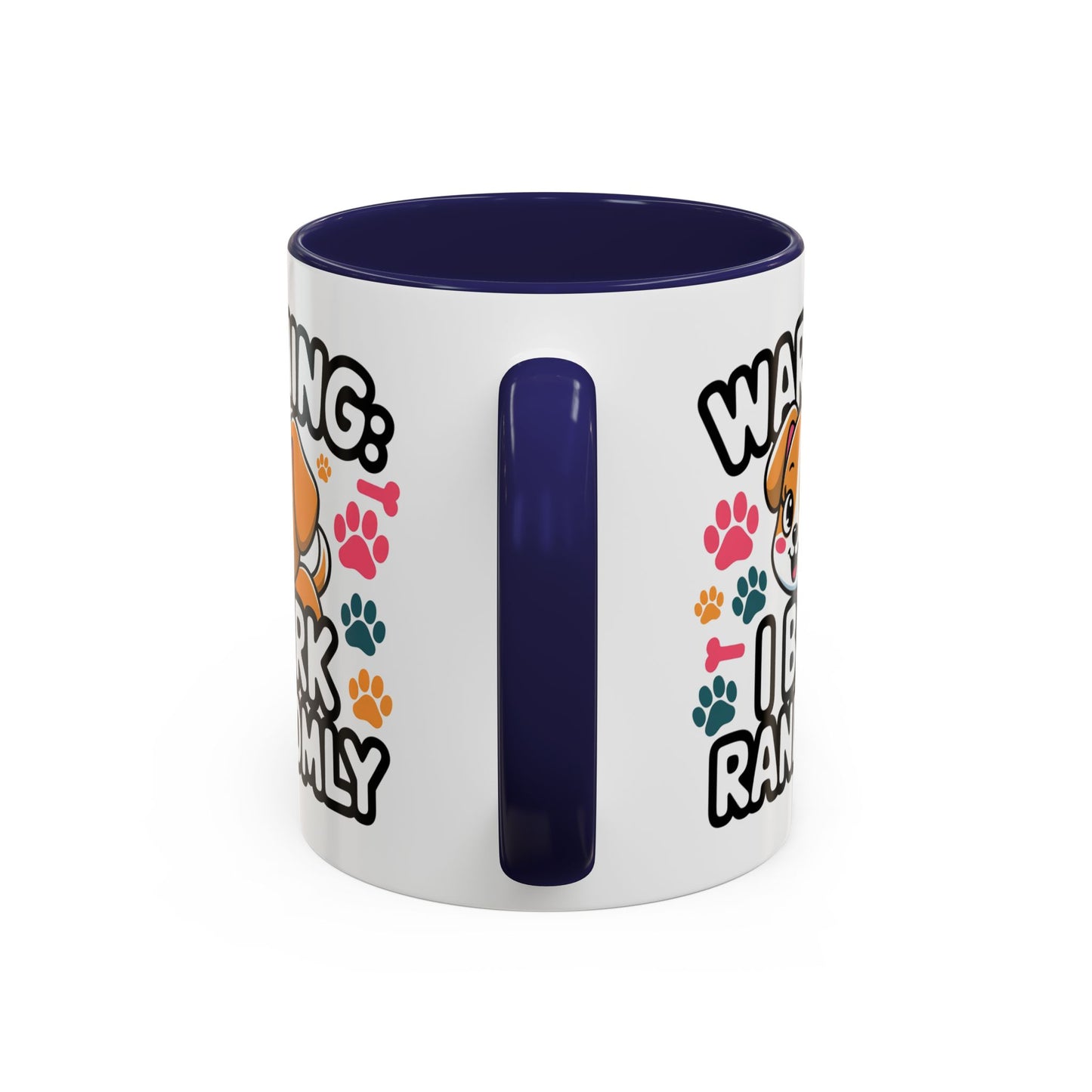 Animal Mug - Warning I Bark Randomly