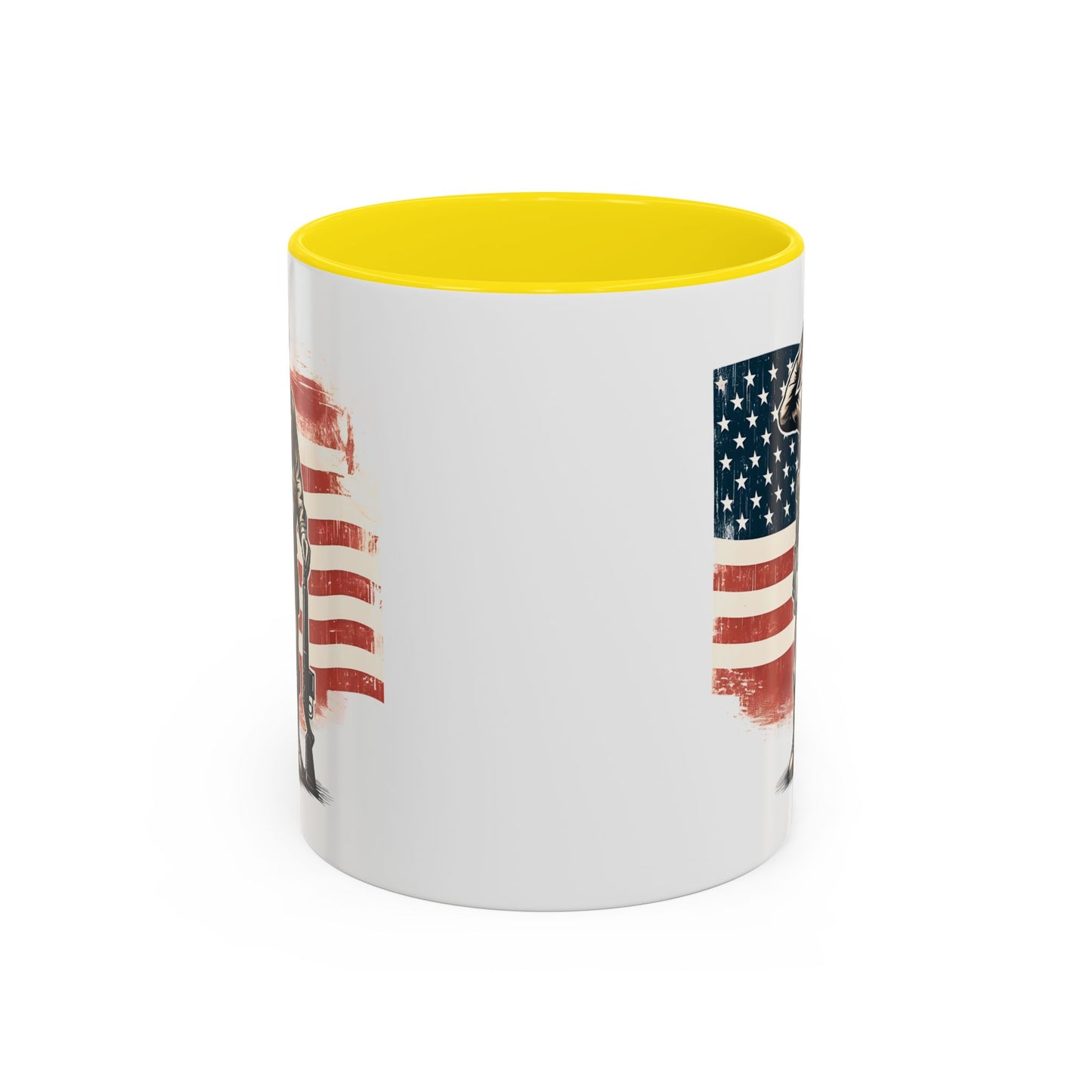 4th of July Mug - American Soldier Flag