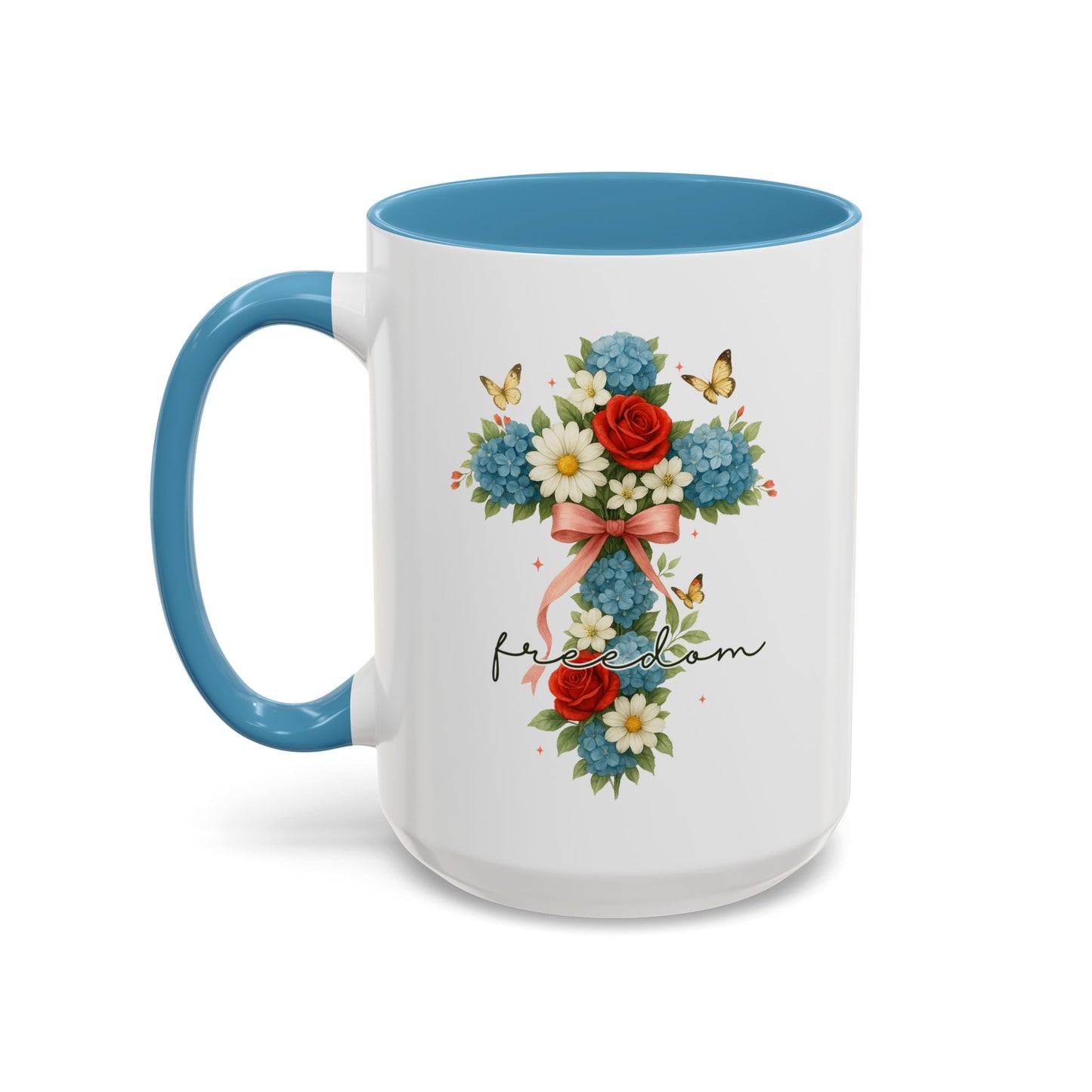 4th of July Mug - Freedom Cross