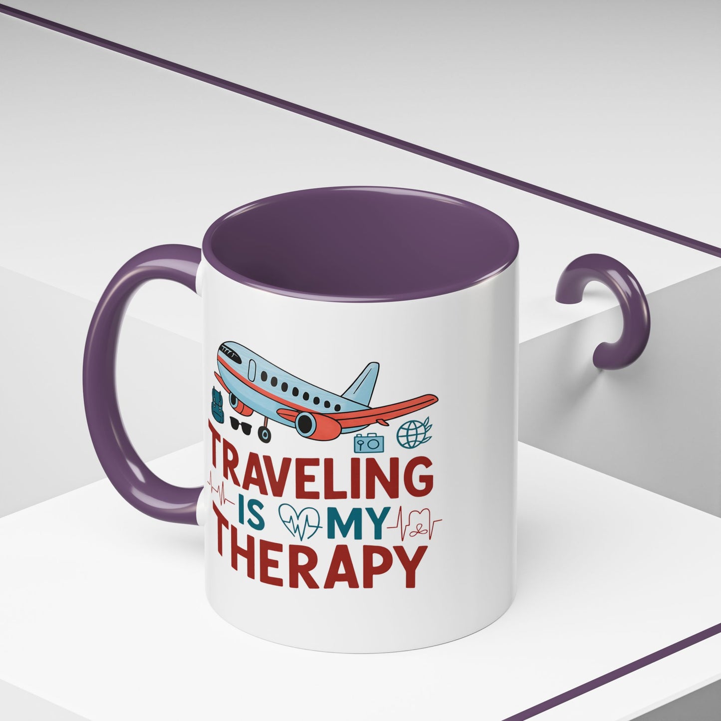 Adventure Mug - Traveling Is My Therapy