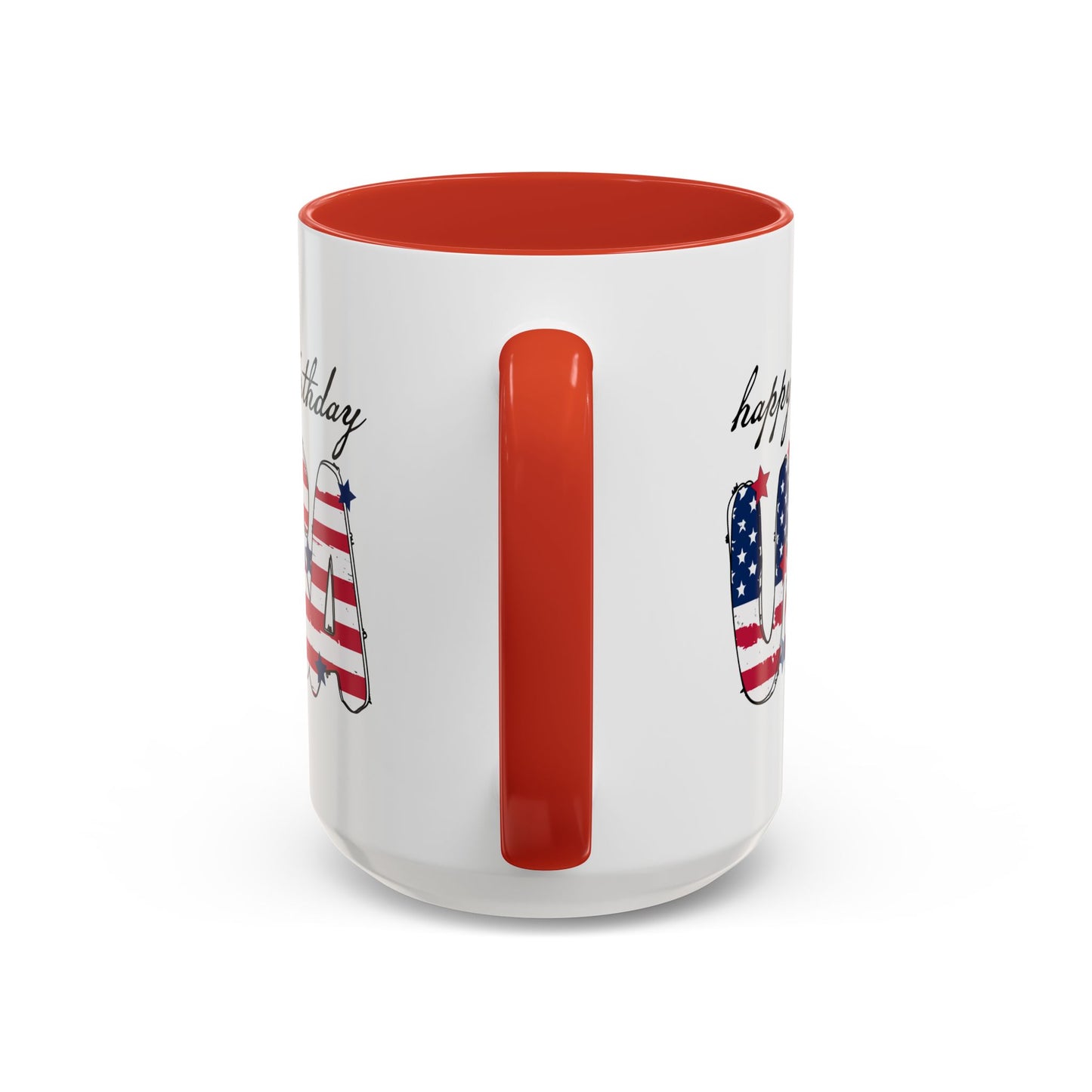 4th of July Mug - Happy Birthday USA