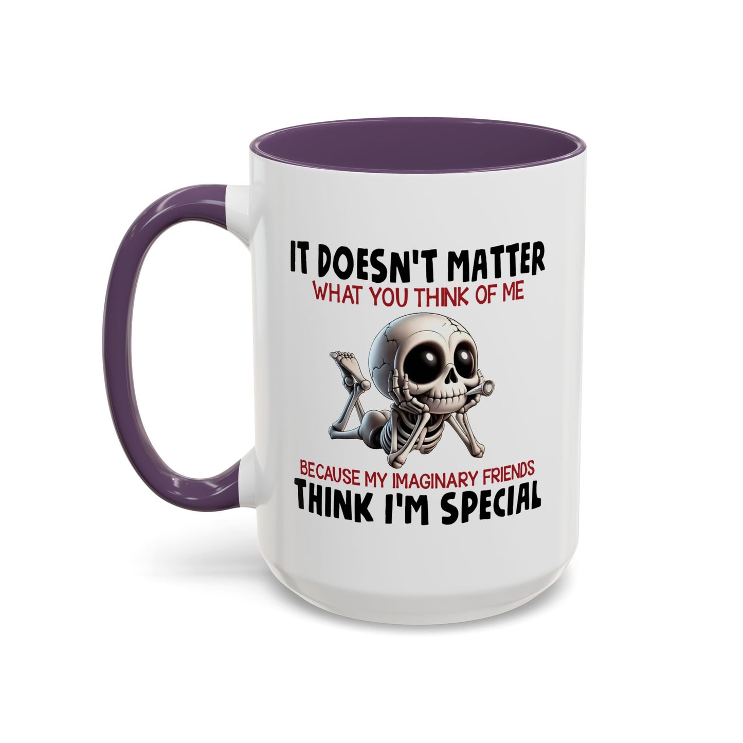 Humor Mug - It Doesn't Matter What You Think of Me