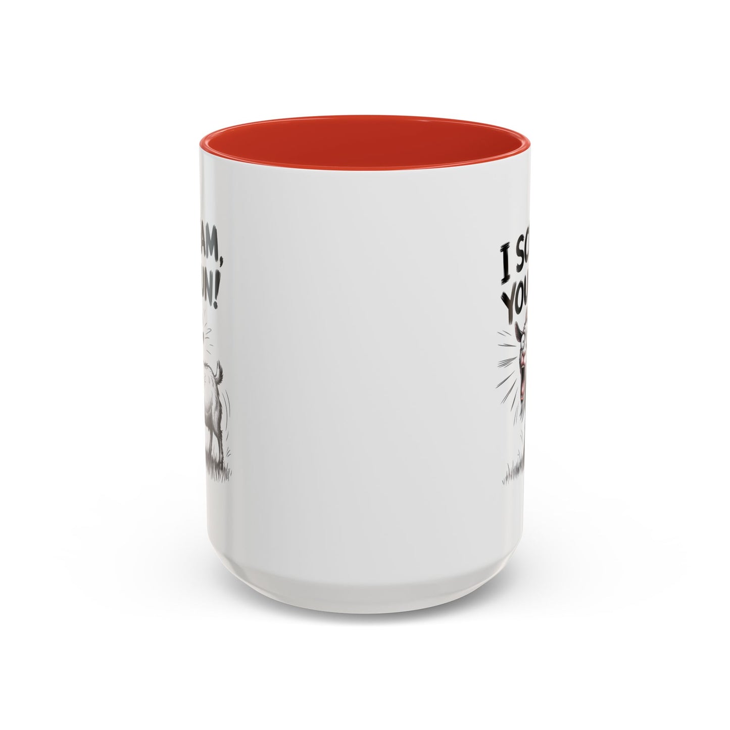 Humor Mug - I Scream, You Run