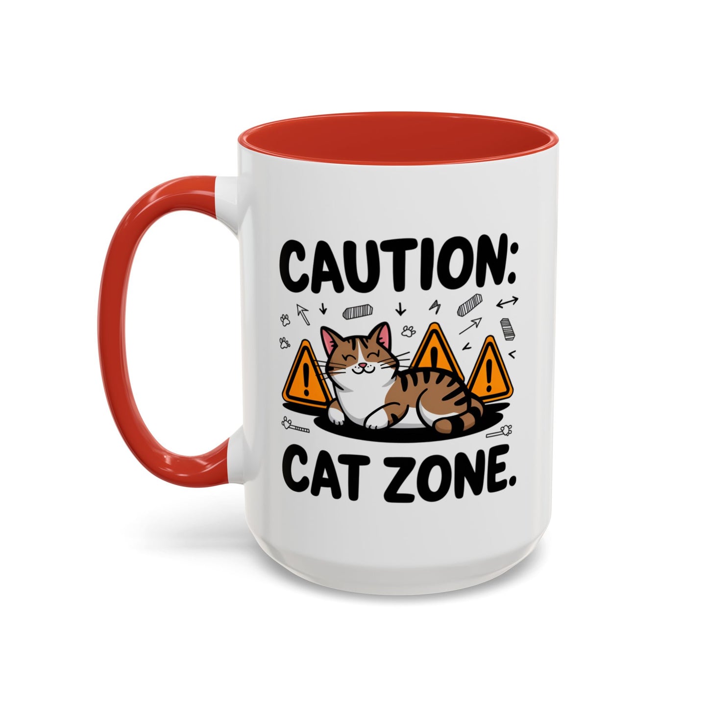 Animal Mug - Caution: Cat Zone