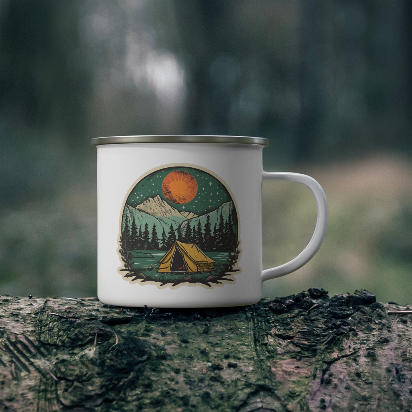 Adventure Mug - Camping Landscape 9