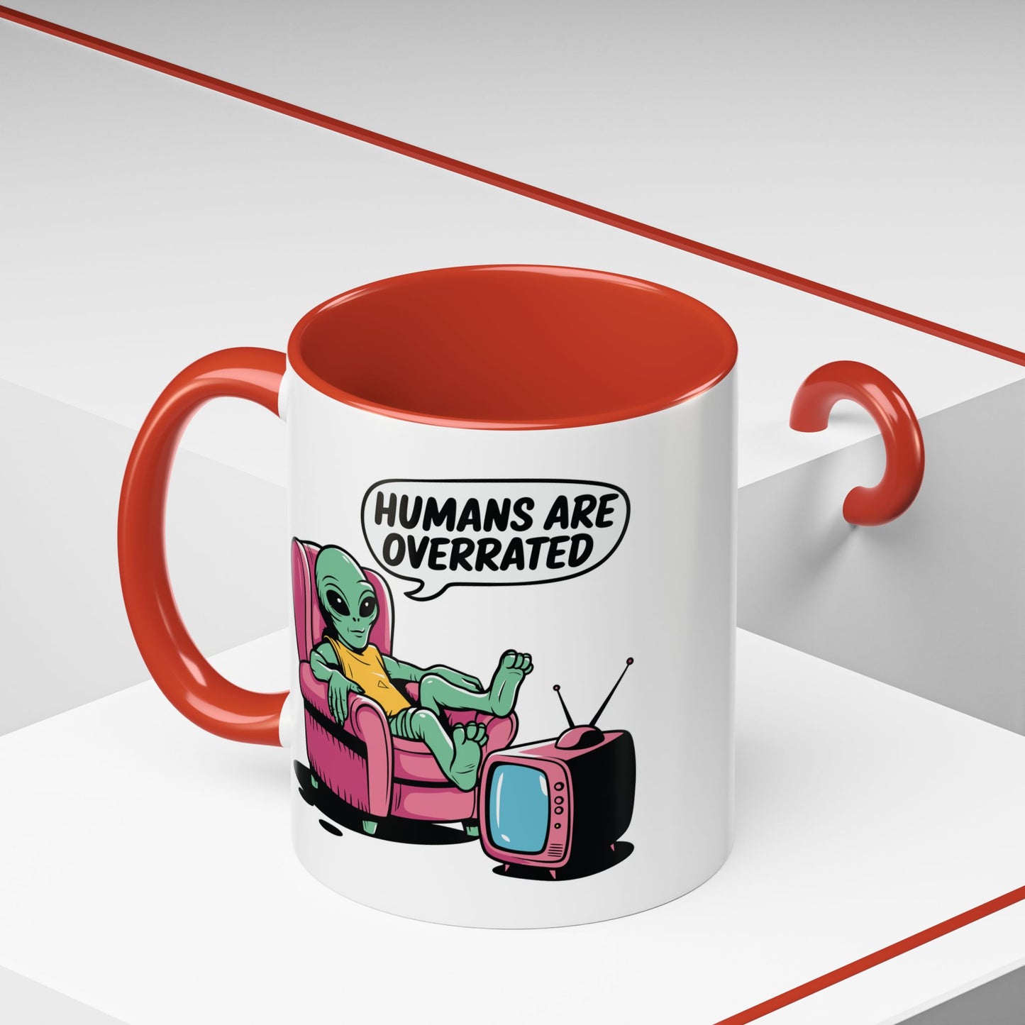 Alien Mug - Humans Are Overrated