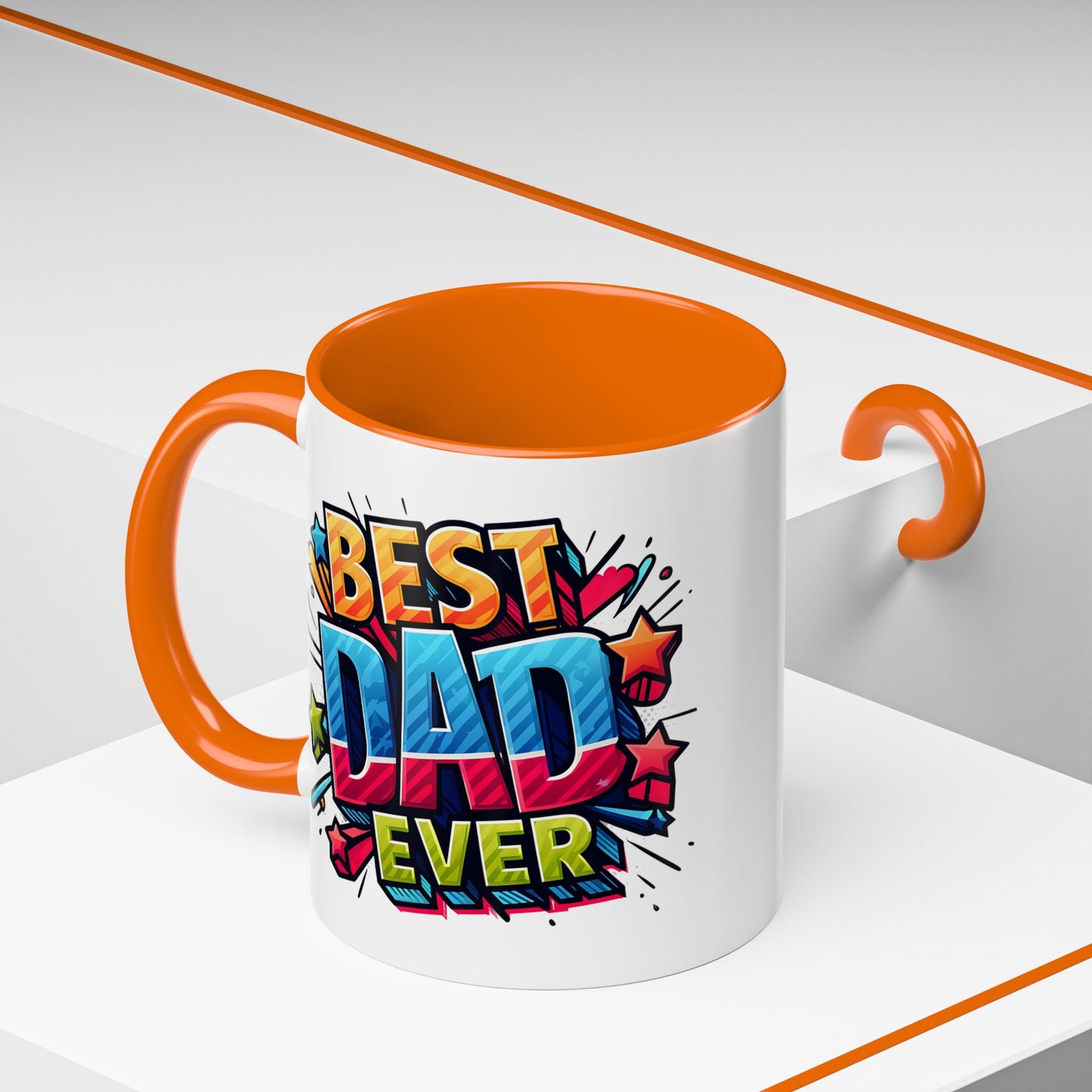 Father's Day Mug - Best Dad Ever Comic