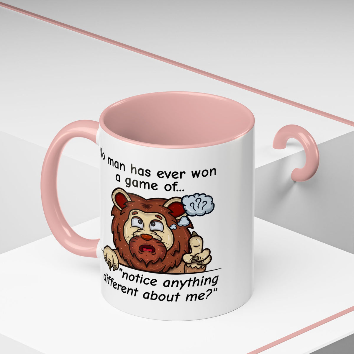 Humor Mug - No Man Has Ever Won a Game