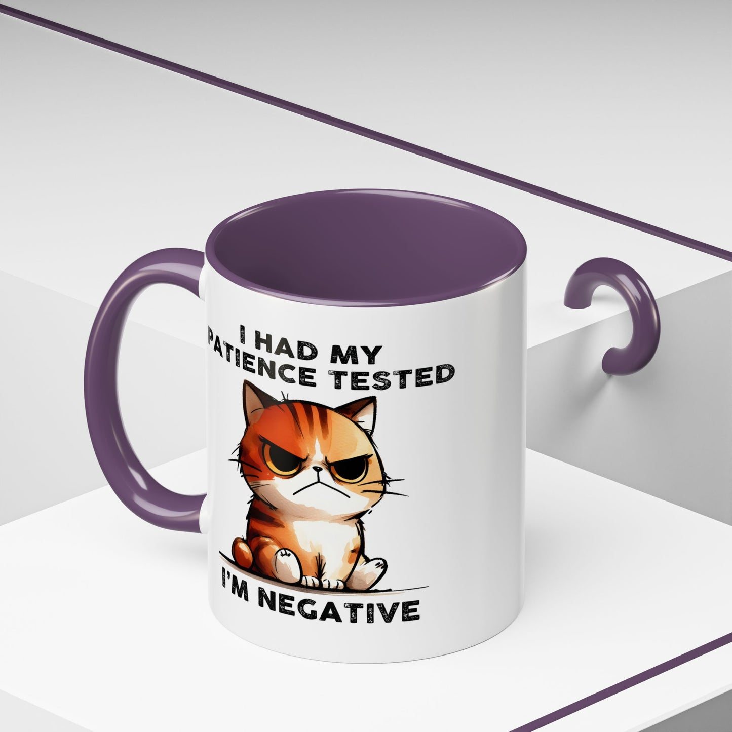 Humor Mug - I Had My Patience Tested Cat