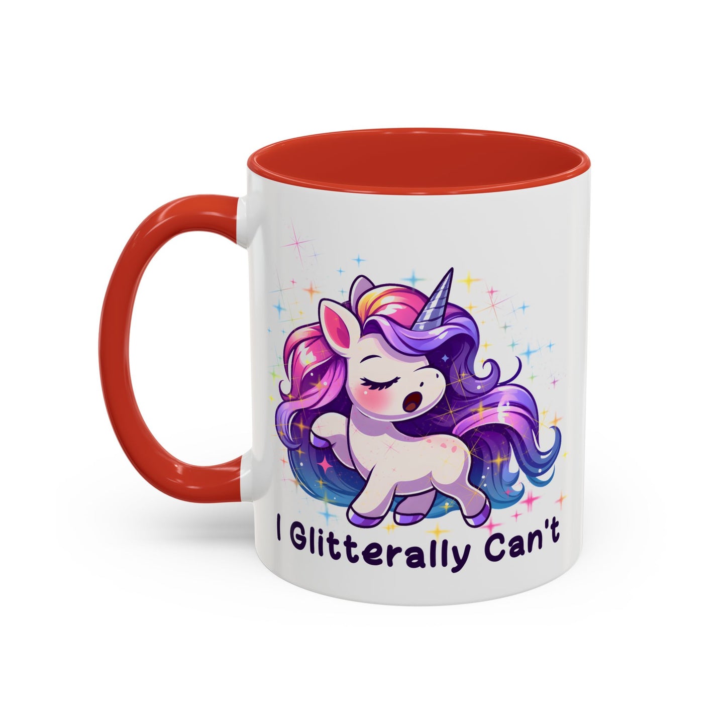 Humor Mug - I Glitterally Can't