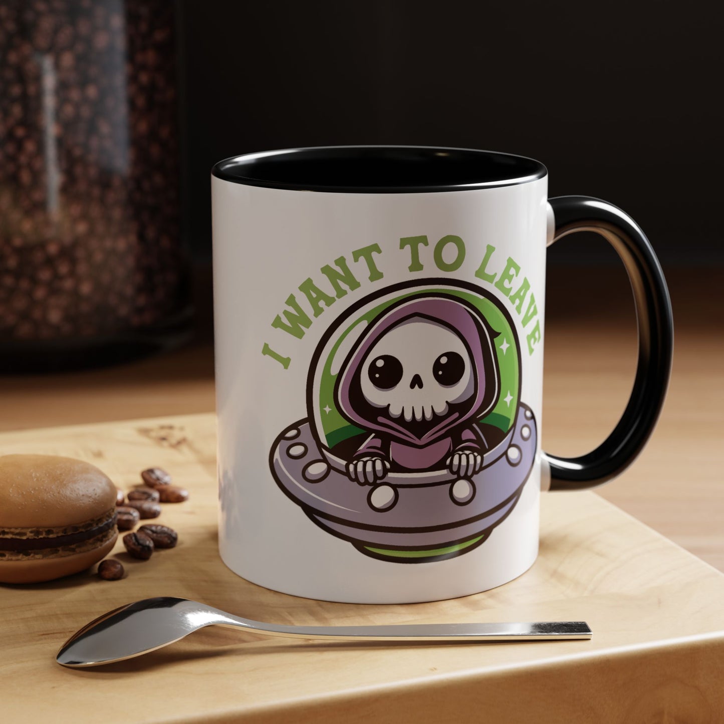 Alien Mug - I Want To Leave