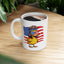 4th of July Mug - Patriotic Duck with Mullet