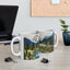 Artistic Mug - Felted Mountains