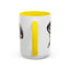 4th of July Mug - Airborne Soldier Parachute Flag
