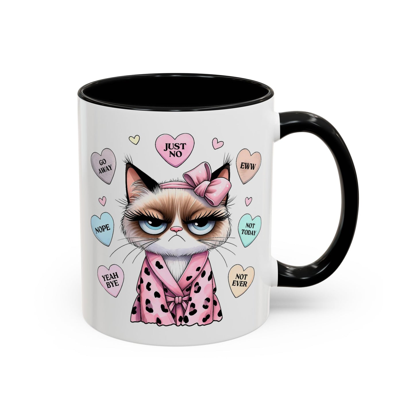 Animal Mug - Conversation Hearts