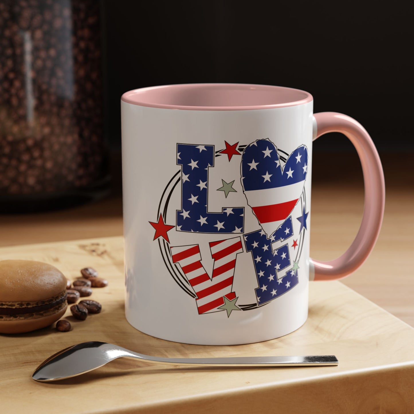 4th of July Mug - Love 4th of July