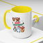 Christmas - Merry Christmas Red & Green Text Reindeer Penguin Bear Fox