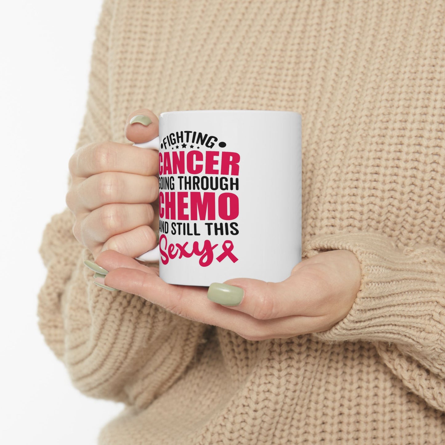 Support Mug - Fighting Cancer