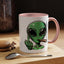 Adult Mug - Green Alien Fuck You Human