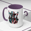 4th of July Mug - Skeleton with American Flag
