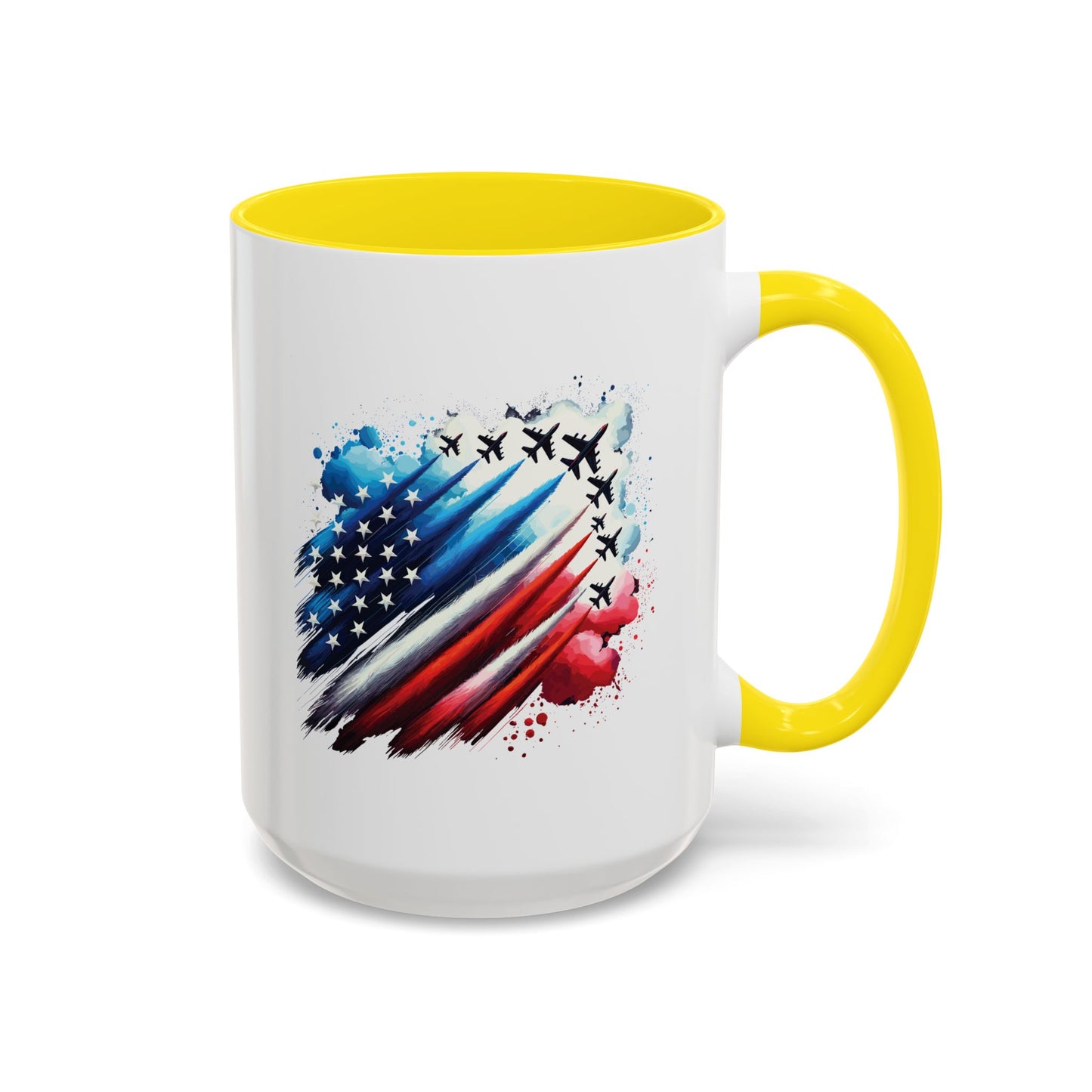 4th of July Mug - Fighter Jets USA Patriotic