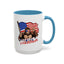 4th of July Mug - Bigfoot USA Flag
