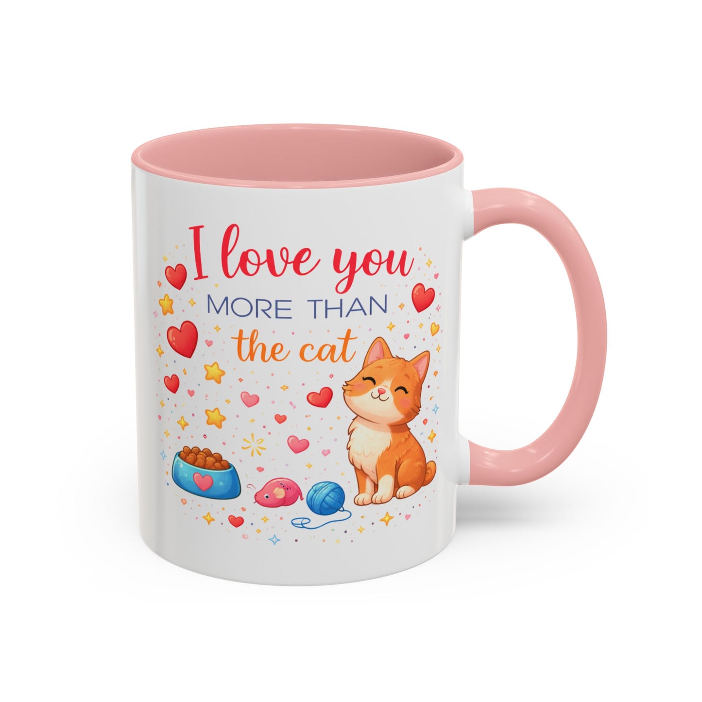 Anniversary Mug - I Love You More Than The Cat