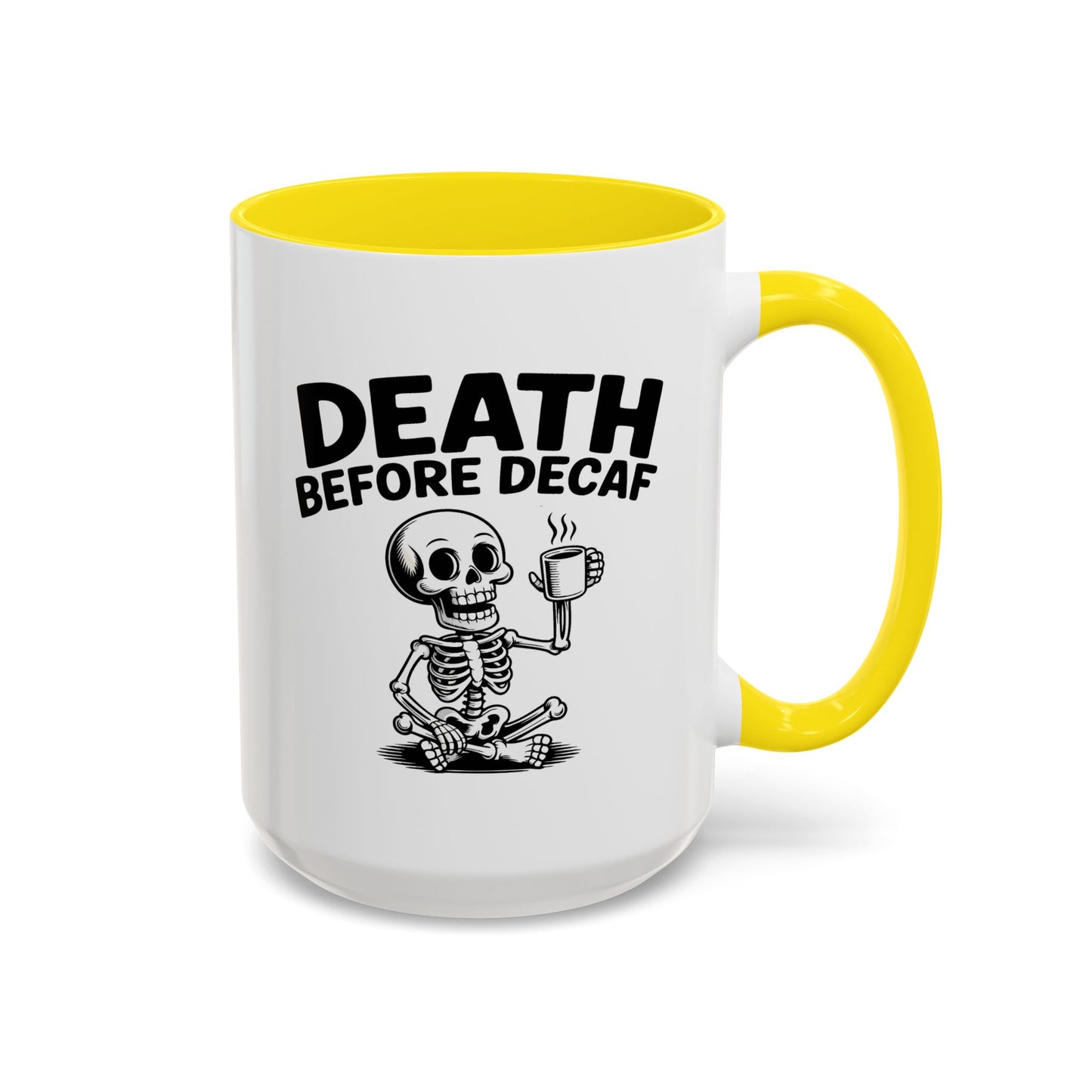 Humor Mug - Death Before Decaf