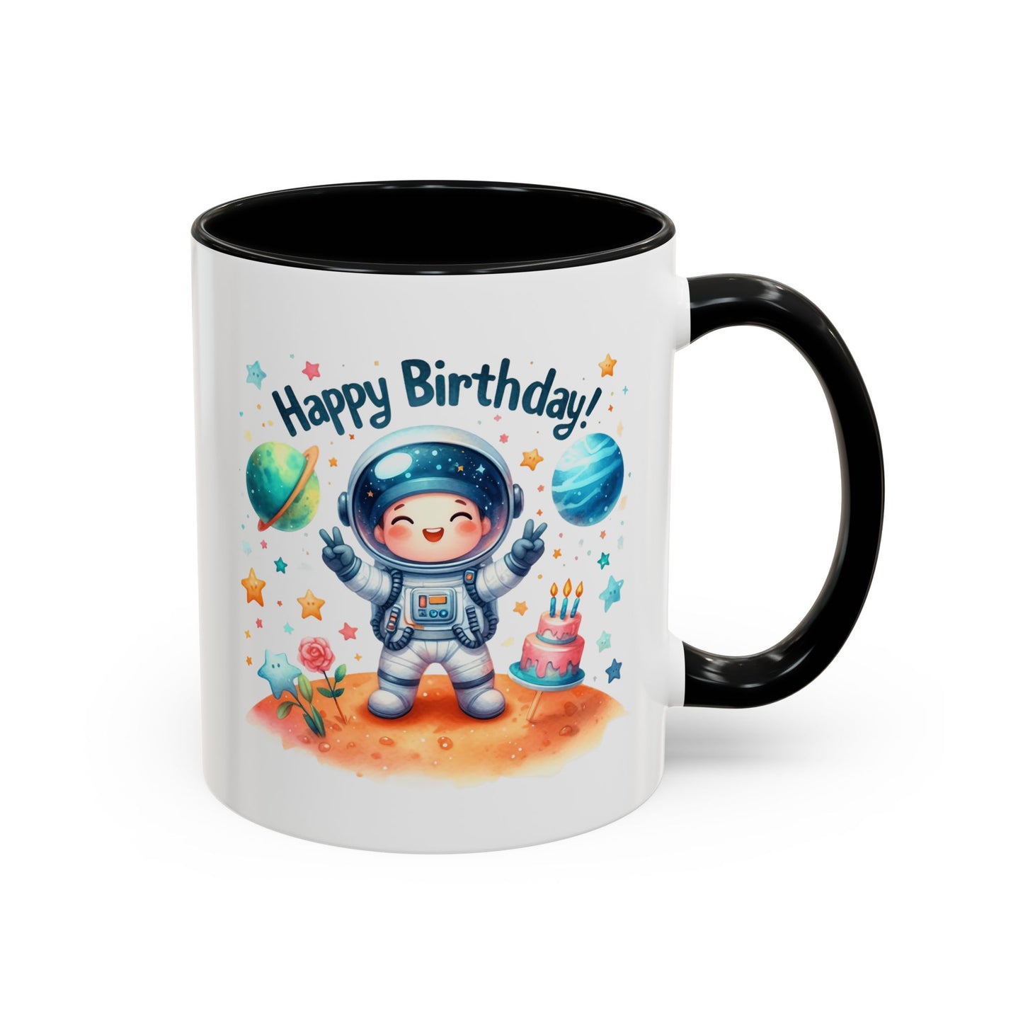 Birthday Mug - Happy Birthday Astronaut