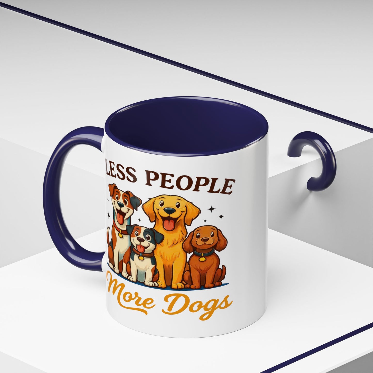 Animal Mug - Less People More Dogs