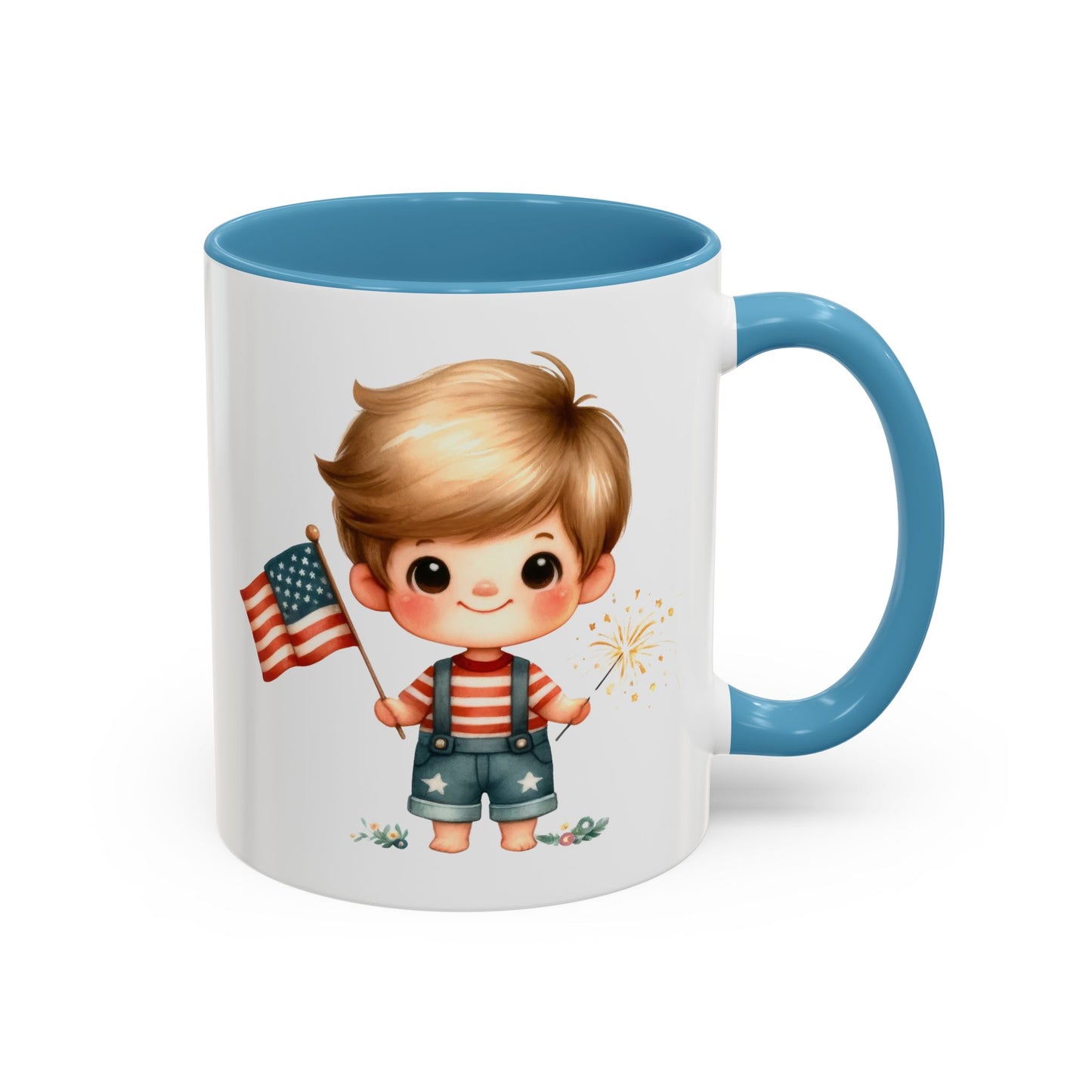 4th of July - American Boy Flag 2
