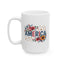4th of July Mug - Floral America