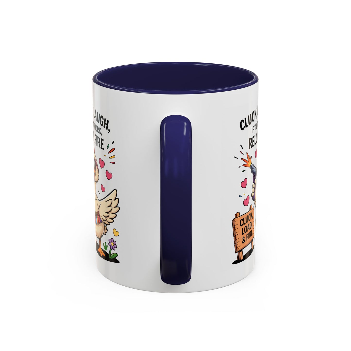 Adult Mug - Cluck Love Laugh