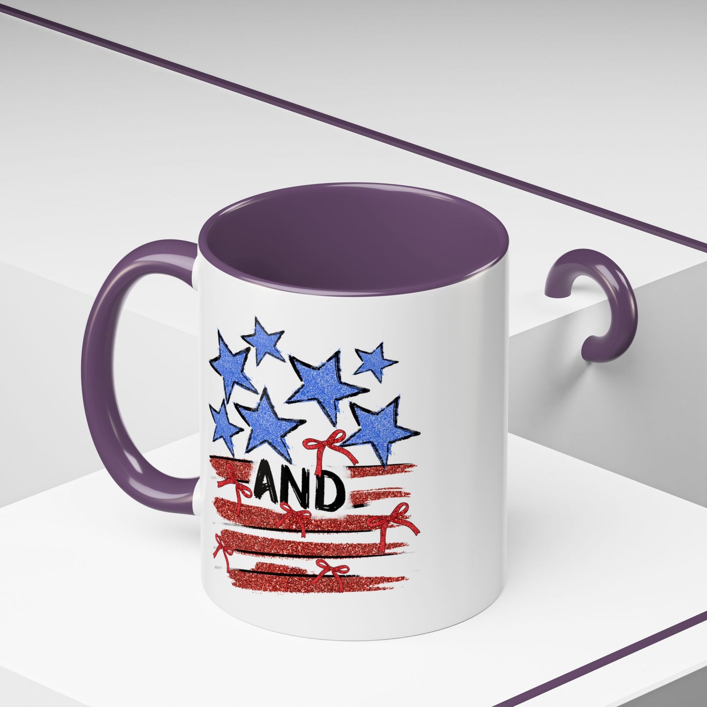 4th of July Mug - Stars & Stripes America