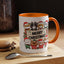 Christmas Mug - Merry Christmas Black Text Cute Animals