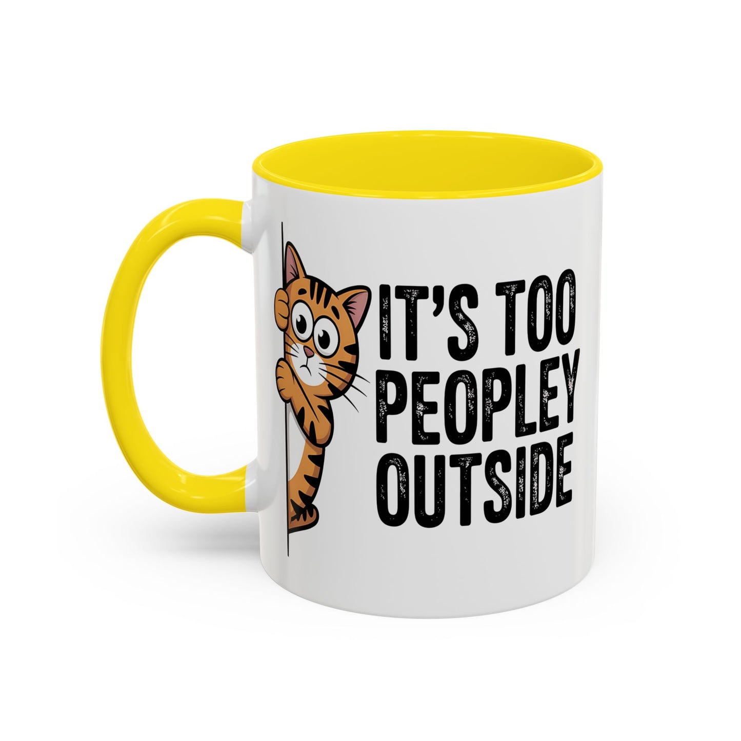 Animal Mug - It's Too Peopley Outside