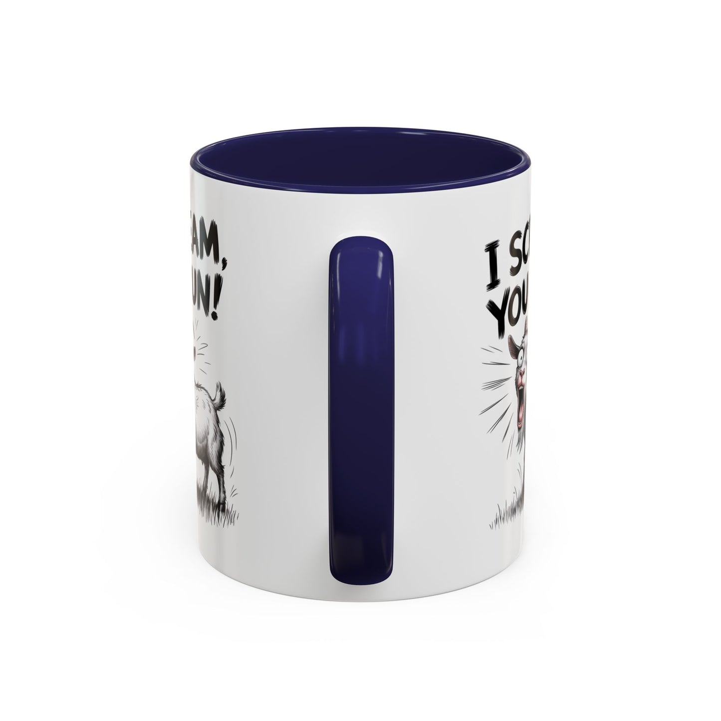 Humor Mug - I Scream, You Run