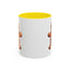Christmas Mug - Gingerbread Man Green Bow