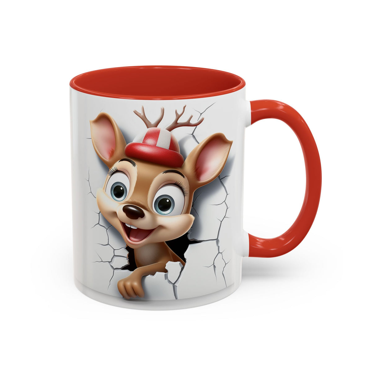 Chistmas Mug - Reindeer 3D 4