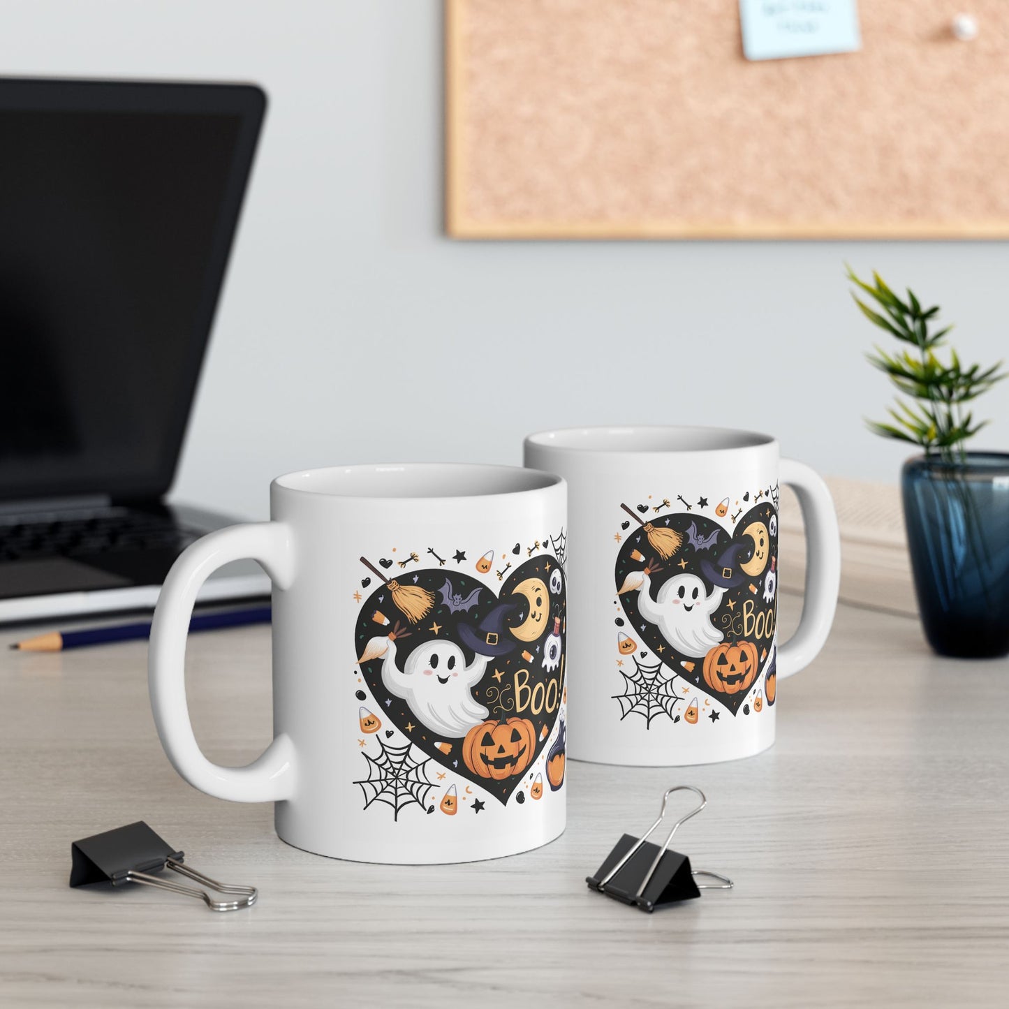 Halloween Mug - Boo Heart