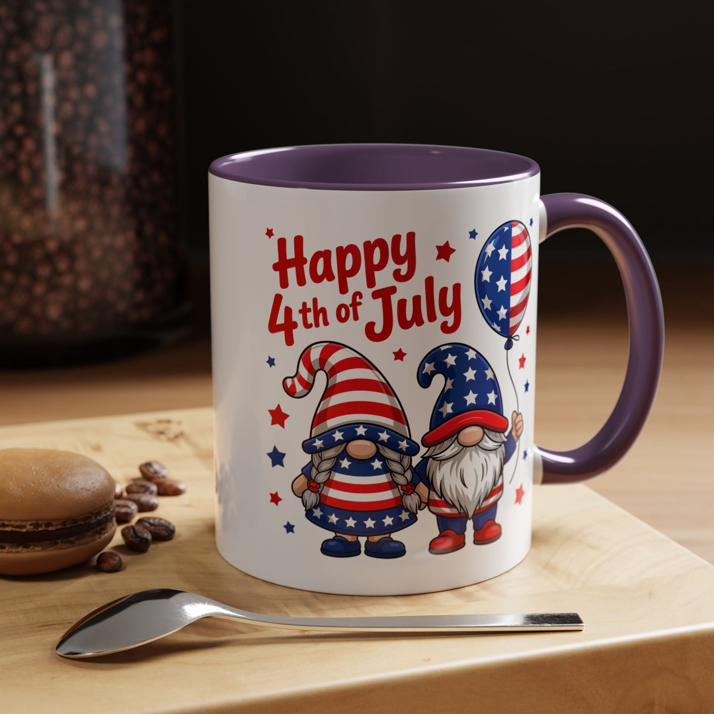 4th of July Mug - Happy 4th of July Gnomes