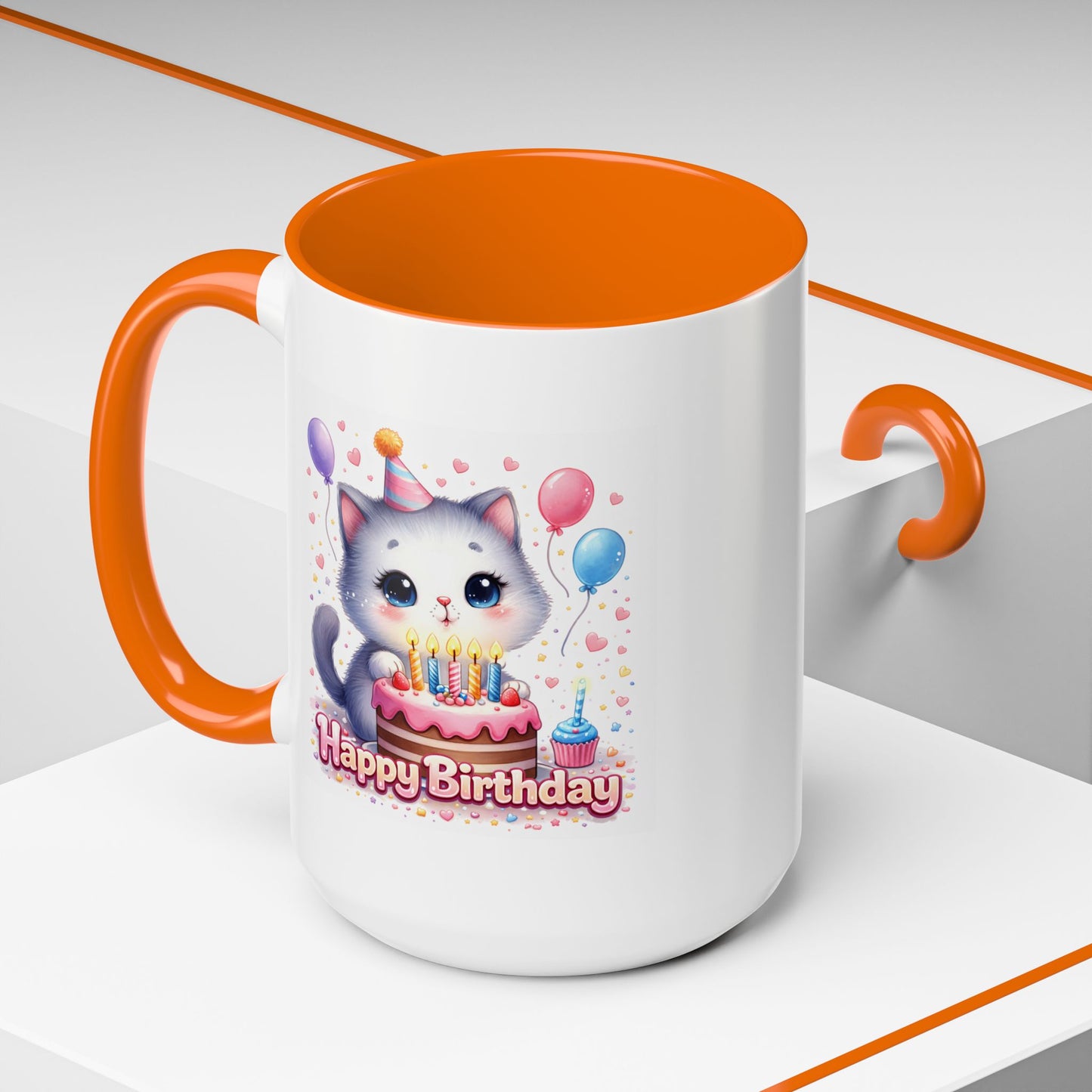 Birthday Mug - Birthday Kitty