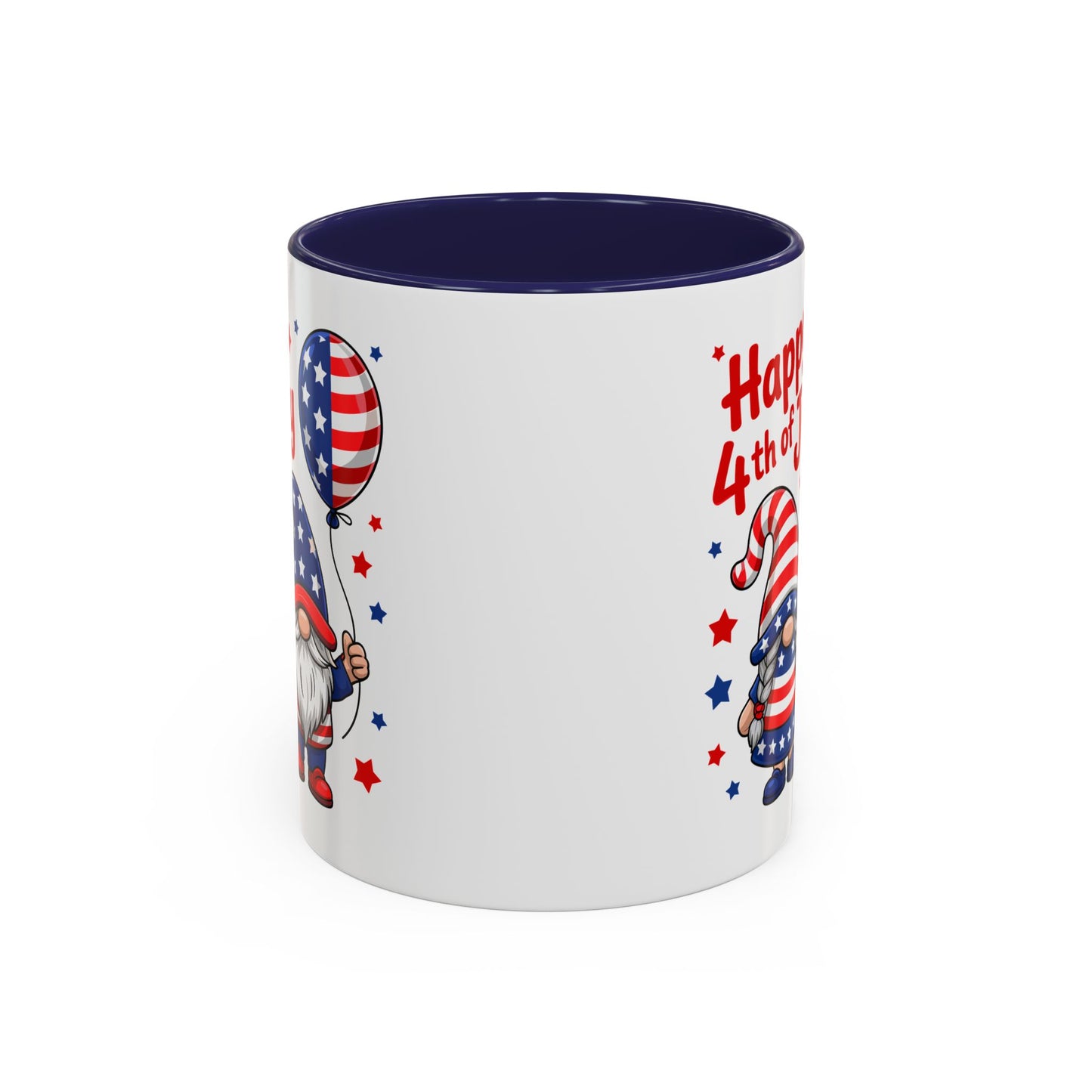 4th of July Mug - Happy 4th of July Gnomes