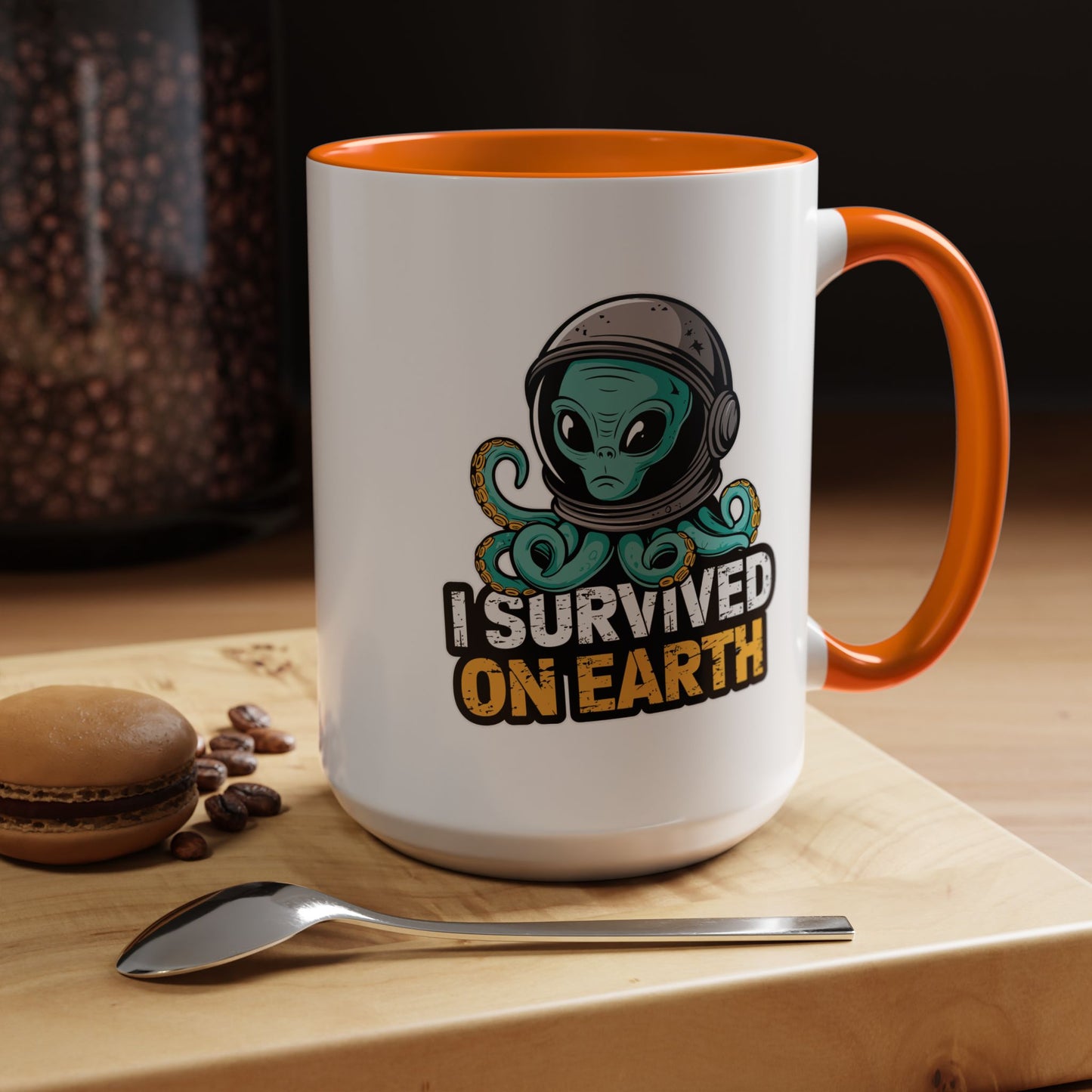 Alien Mug - I Survived On Earth
