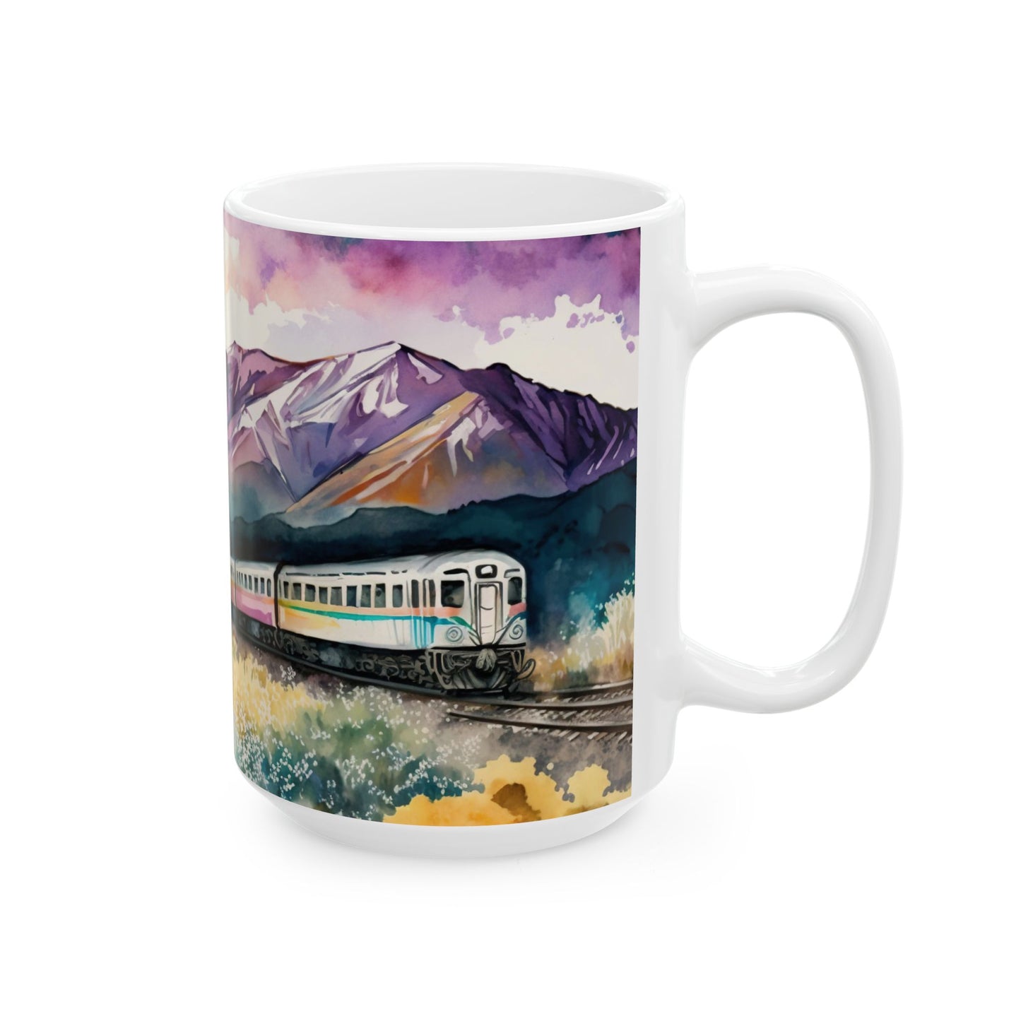 Adventure Mug - Train Journey 3