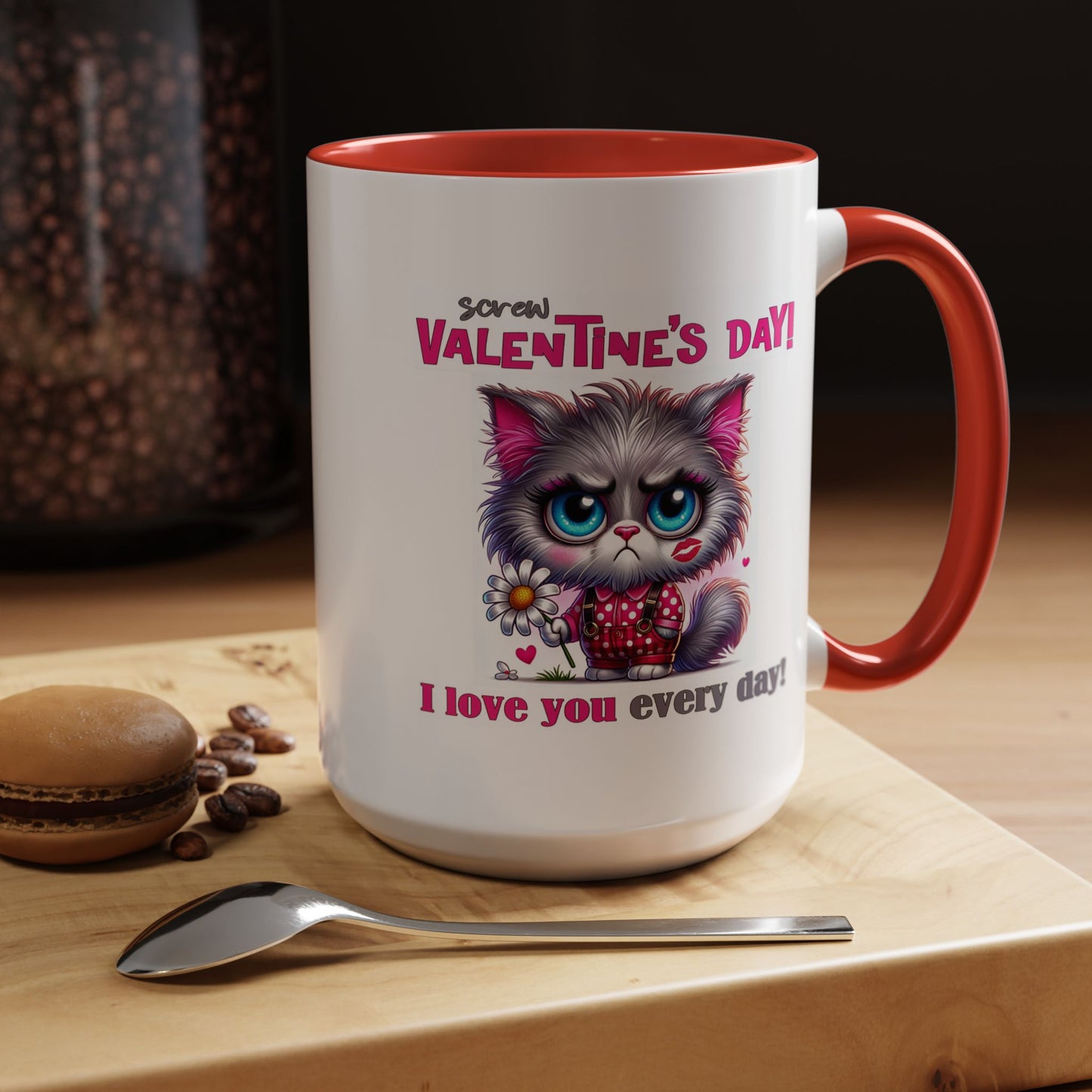 Animal Mug - Screw Valentine's Day