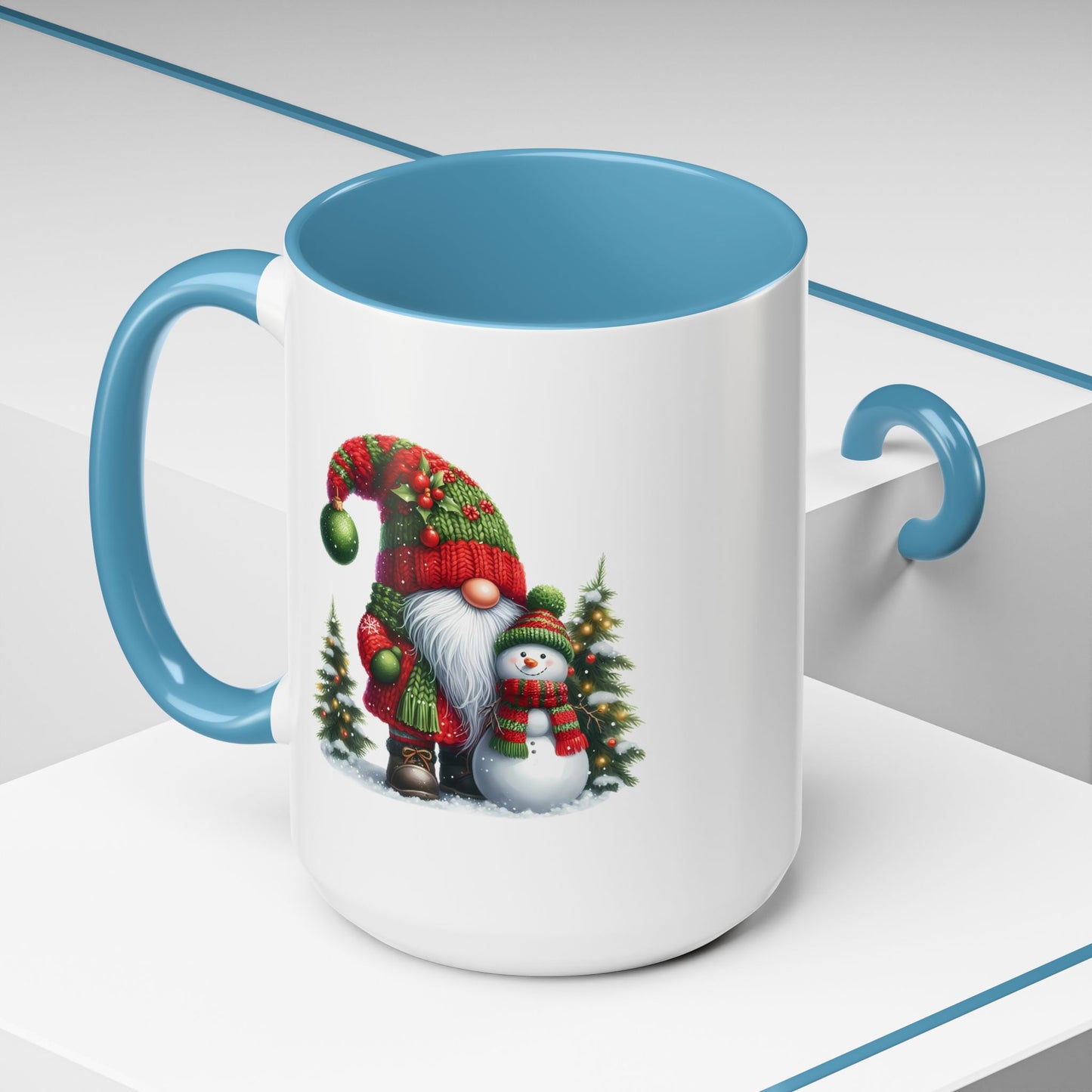 Christmas Mug - Gnome and Snowman