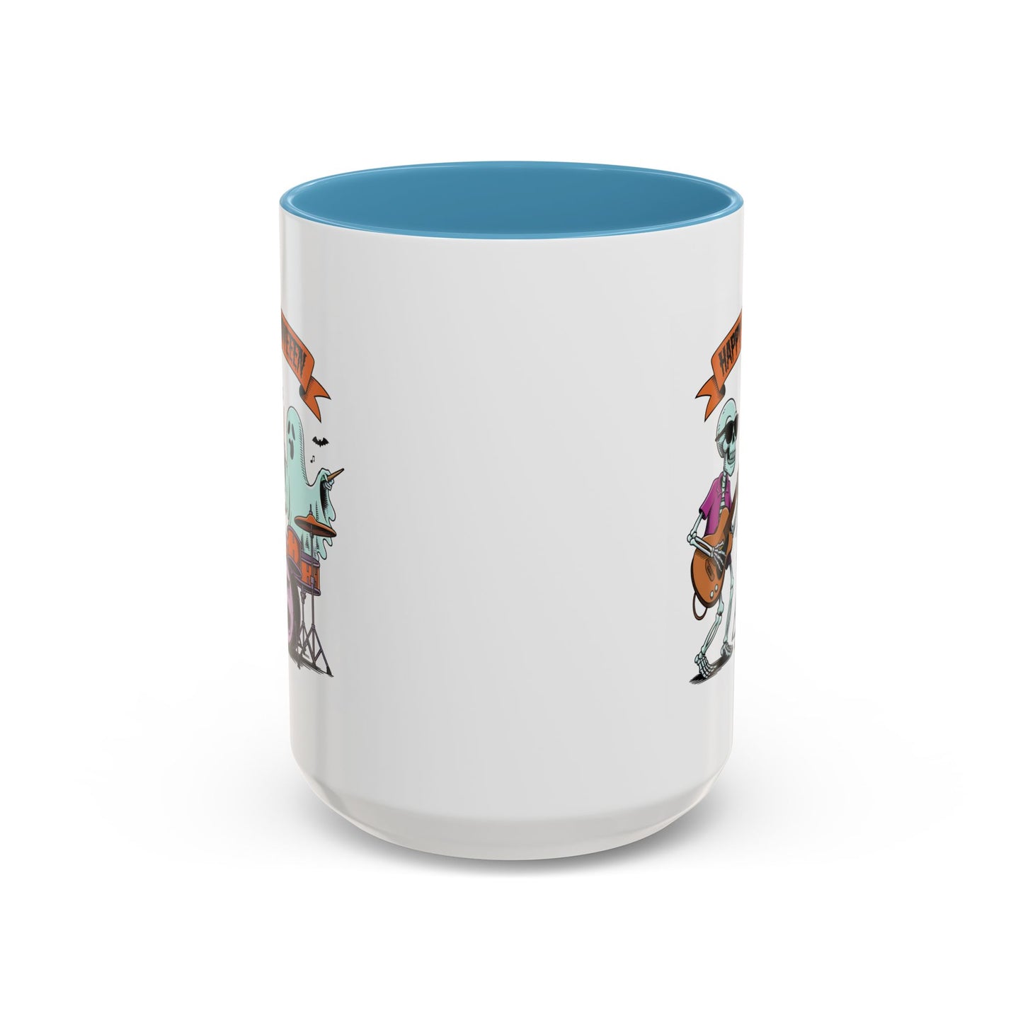 Halloween Mug - Skeleton & Ghost Band