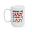 Office Mug - Working Like Crazy